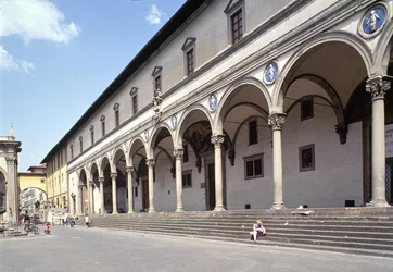 Loggia of the Ospedale degli Innocenti, Built c.1420
